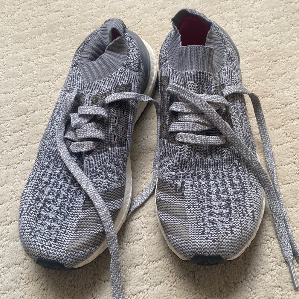 Women’s gray Adidas ultra boost